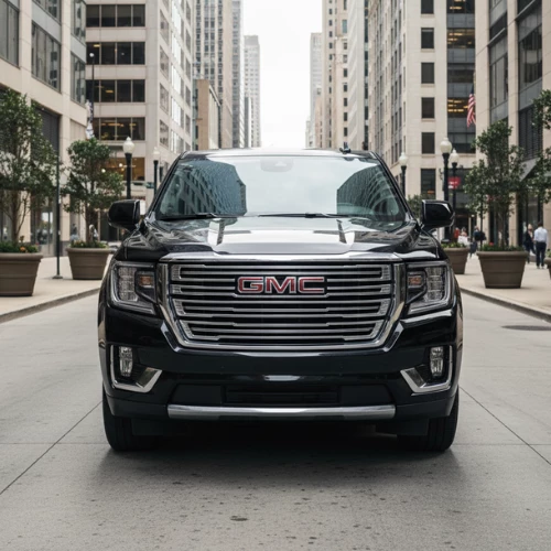 Our executive black SUV